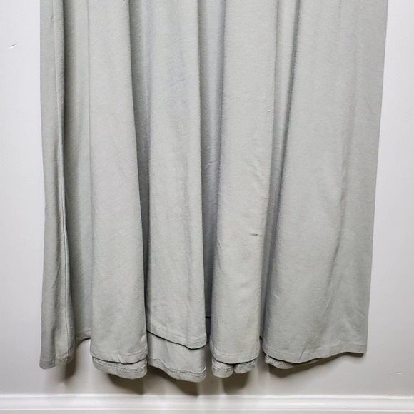 LuLaRoe Ana Maxi Dress Gray Pink Sz S - Picture 3 of 11